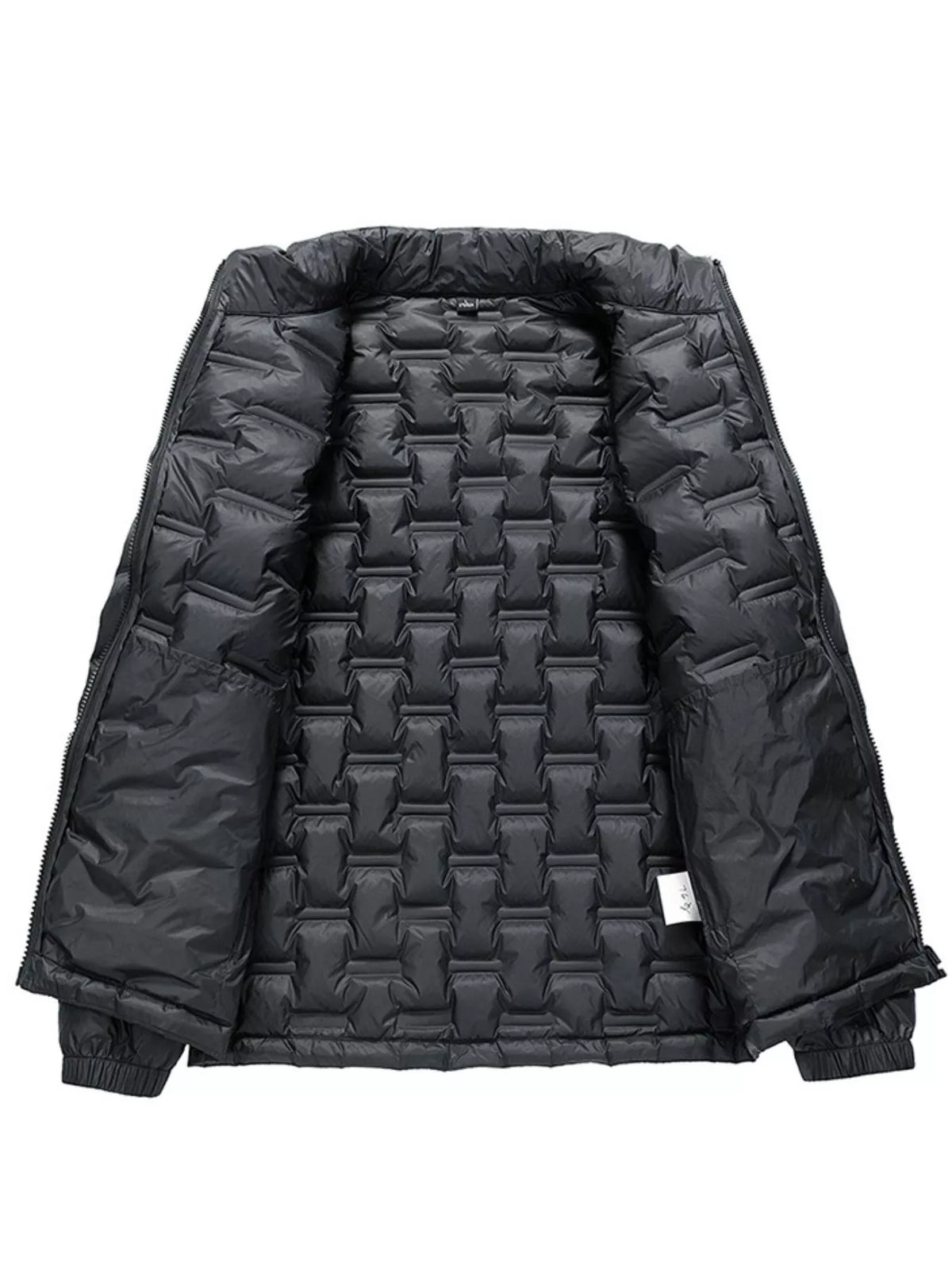 Men's Full Size Padded Quilted Winter Puffer Jacket Plus Size