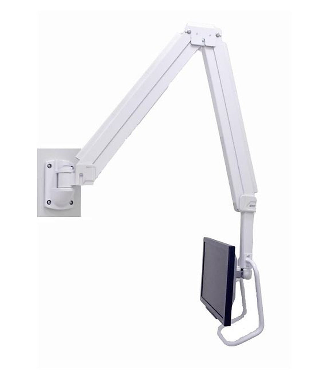 DW630W  Extra Long Reach Wall Monitor Arm  Over the Bed 63 inch long