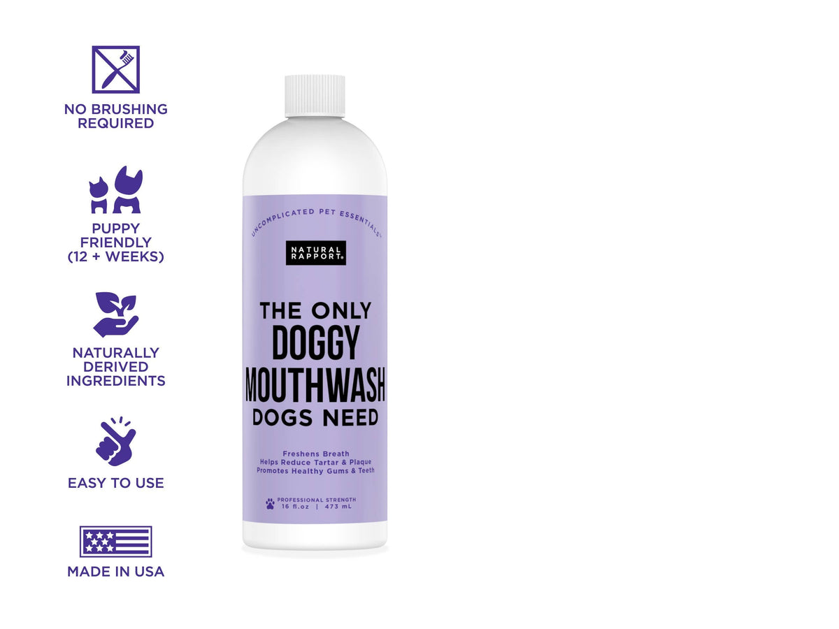 Natural Rapport Doggy Mouthwash