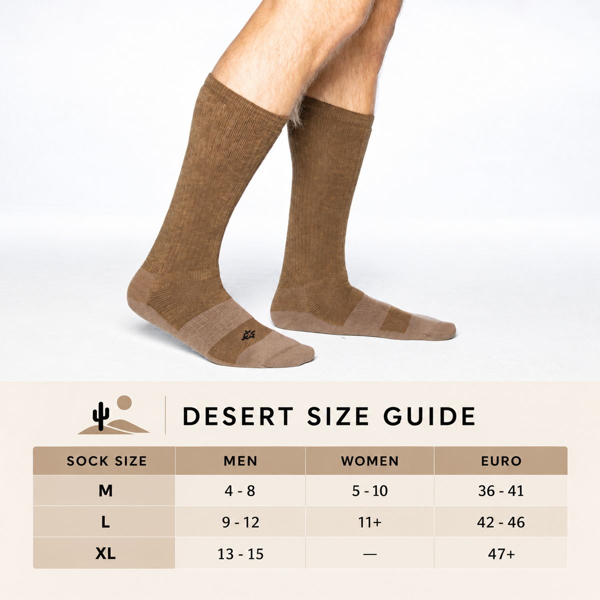 Desert Sock — Military Socks for Hot Weather
