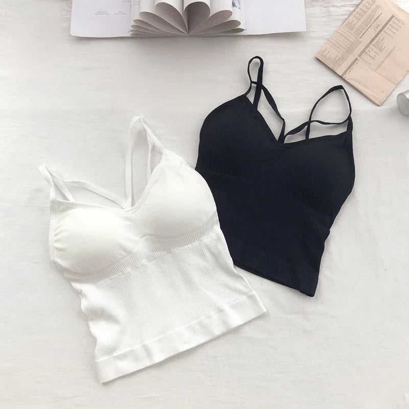 Sexy Cotton Push Up Tank Top