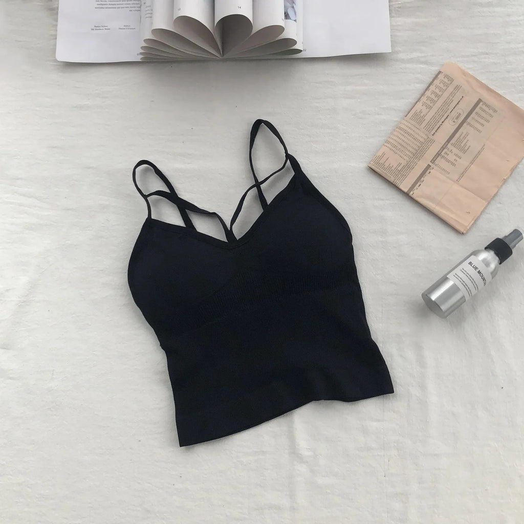 Sexy Cotton Push Up Tank Top