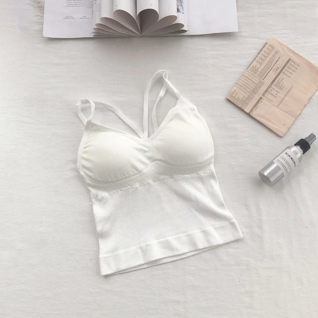 Sexy Cotton Push Up Tank Top