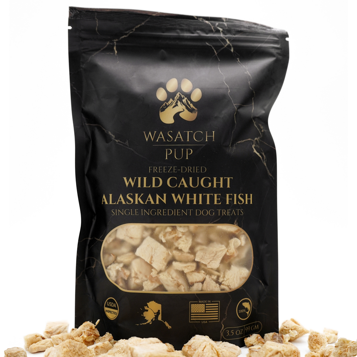 Freeze-Dried Alaskan Whitefish