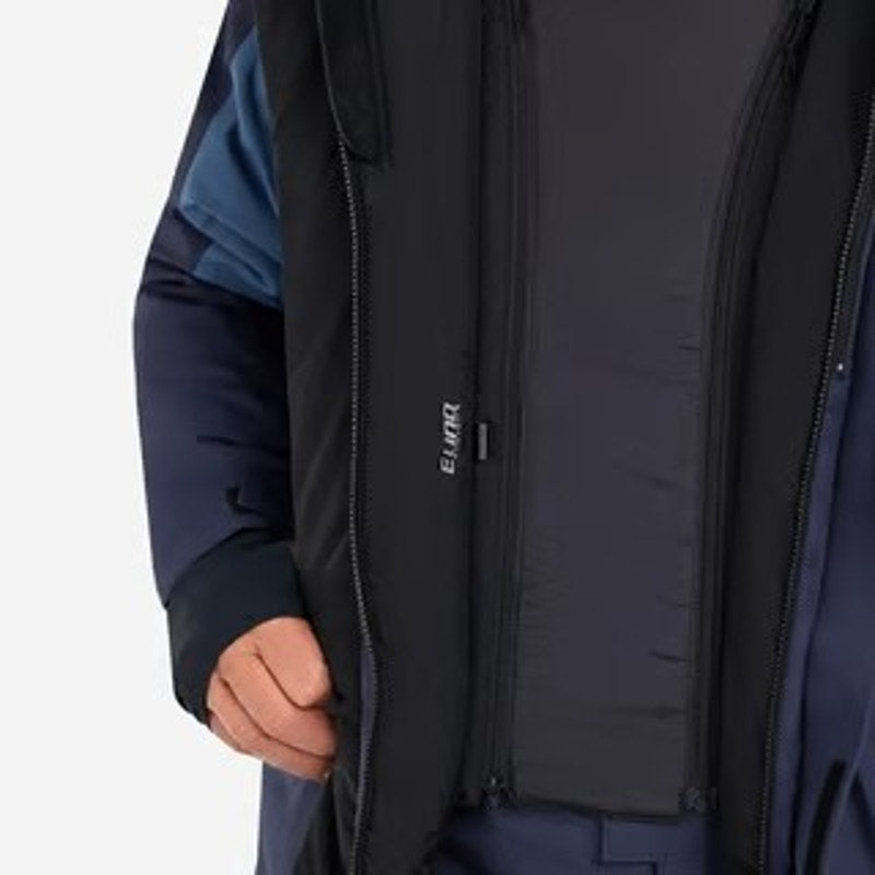 New Ski-Doo Mens Navy Blue Absolute 0 Jacket Radiant Core Insulated Temp Coat